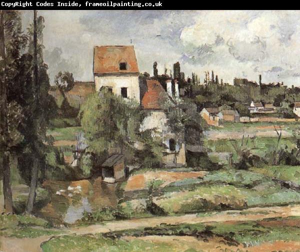 Paul Cezanne Le Moulin sur la Couleuvre a Pontoise